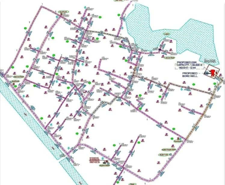 Infrastructure Planning WTP & Civil Network